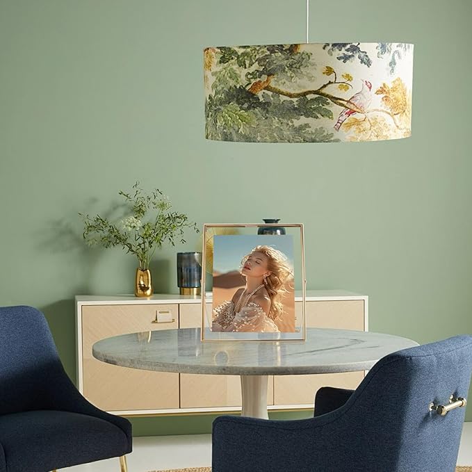 Gold Floating Frame, For Picture 8.5x11, Tabletop Shelf Photo Frame, Classy For - Image 6