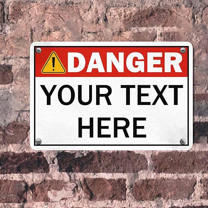 Custom Sign, Personalized Metal Signs, Customize - Image 4