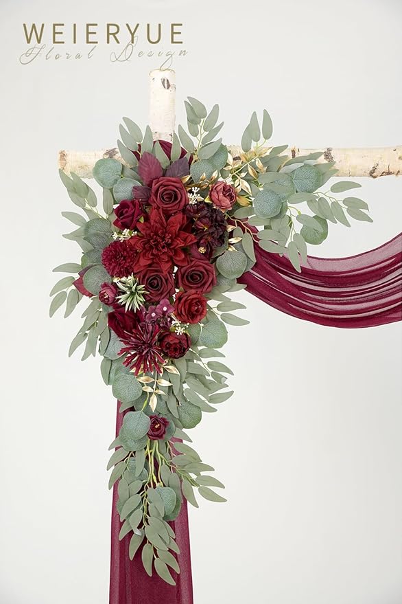 Artificial Wedding Arch Flowers Kit - Image 3
