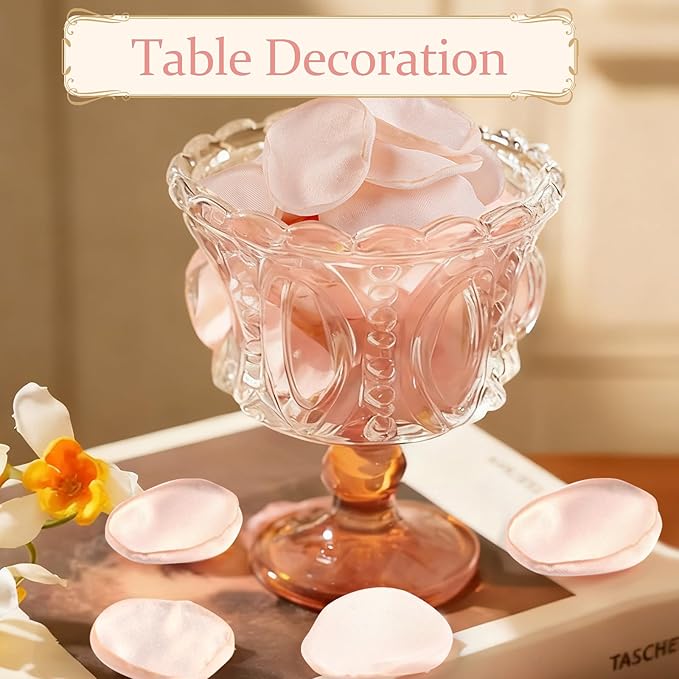 Faux Silk Flower Petals 300pcs Champagne- Versatile - Image 4