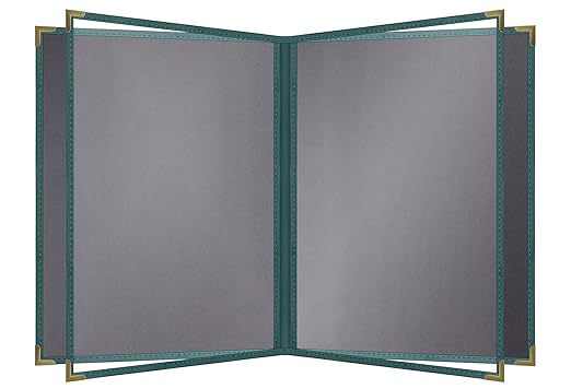 Goodsmart Pajco Style Restaurant Menu Covers – Pack of 10, Side-Loading Menu by Goodsmart