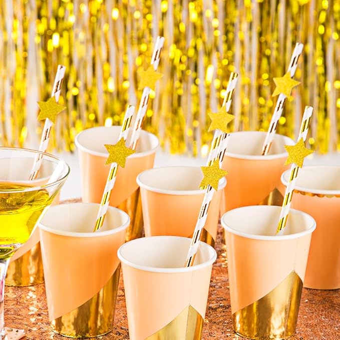 MOWO Glitter Five Stars Confetti Wedding Party Decor and Table Decor, 1.2’’ in - Image 5