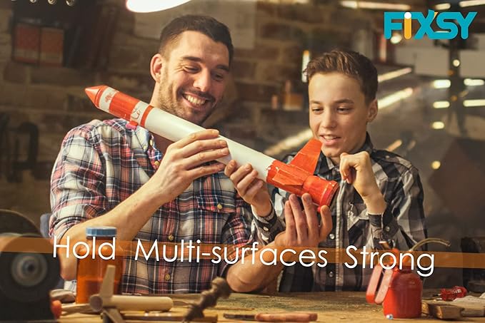 FIXSY Hot Glue Gun Sticks Woodworking, Full Size 10" Long x .44" Diameter 7/16 - Image 6