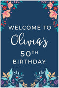 Andaz Press Personalized Extra Large Birthday Easel Board Party Sign, 12x18-inch by AndazPress