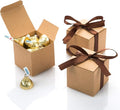 AWELL Kraft Gift Candy Box Bulk 2x2x2 inches by AWELL