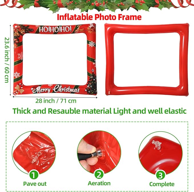 32 PCS Christmas Photo Props - Image 3