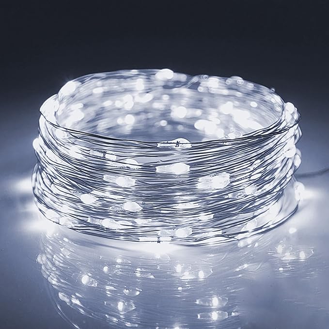 WATERGLIDE 24 Pack Fairy Lights Battery Operated, 7 ft 20 LED Mini String Lights - Image 4