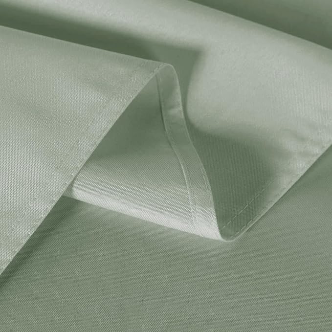 sancua 6 Pack Sage Green Tablecloth 60 x 102 Inch, Rectangle Table Cloth - Image 5