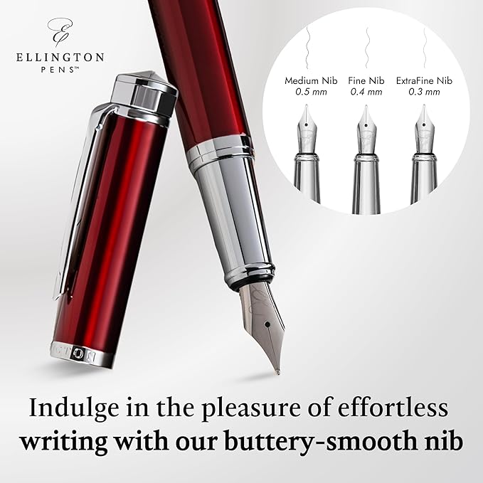 Ellington Pens Luxury Fountain Pen Set- Fountain Pens - Image 5