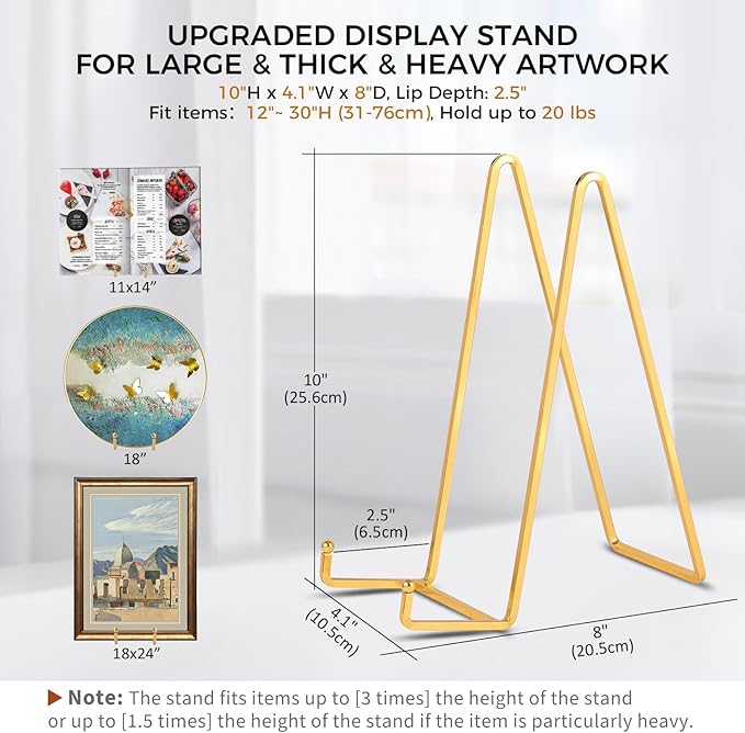 Large Plate Holder Display Stand - Image 2