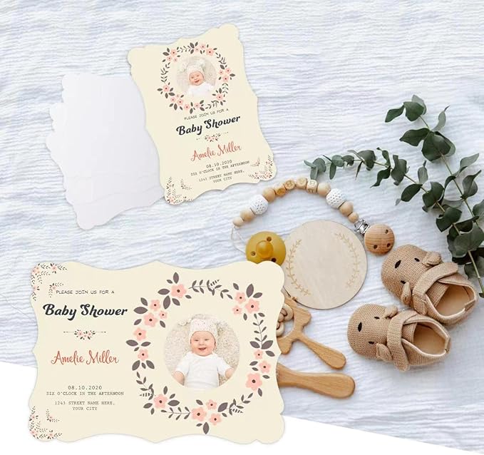 Goefun 100 Pack Blank Invitations - Image 5