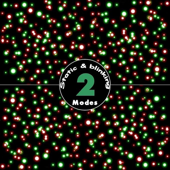 Christmas Laser Light Projector, 2 Pack, Waterproof Landscape Lighting - Image 2