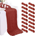 16PCS Terracotta Cheesecloth Table Runner 10FT Table Runner Cheesecloth by AIRIT+LOVELY