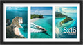 Vittanly 8x16 Collage Picture Frame, Displays 3Pcs 5x7 Pictures by Vittanly