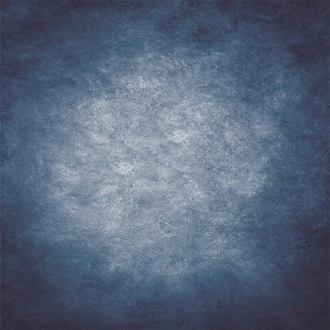 10x10ft Dark Blue Gradient Portrait Photo Backdrops Bright Center Abstract - Image 3