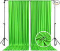 10 x 7 Feet Emerald Green Backdrop Curtain by ZEBMOON
