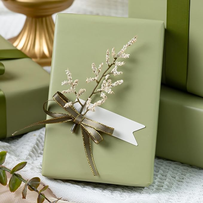Garbendy Gift Wrapping Paper Roll-Solid Color Pearly-Lustre Paper, Valentine's - Image 5