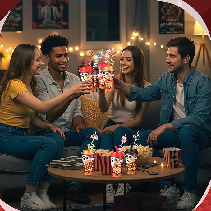Yungyan 16 Sets Movie Night Party Favors Goodie Cups - Image 6
