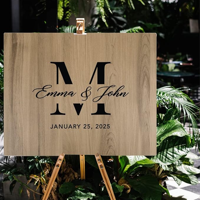 Andaz Press Large Wooden Welcome Sign - Image 4