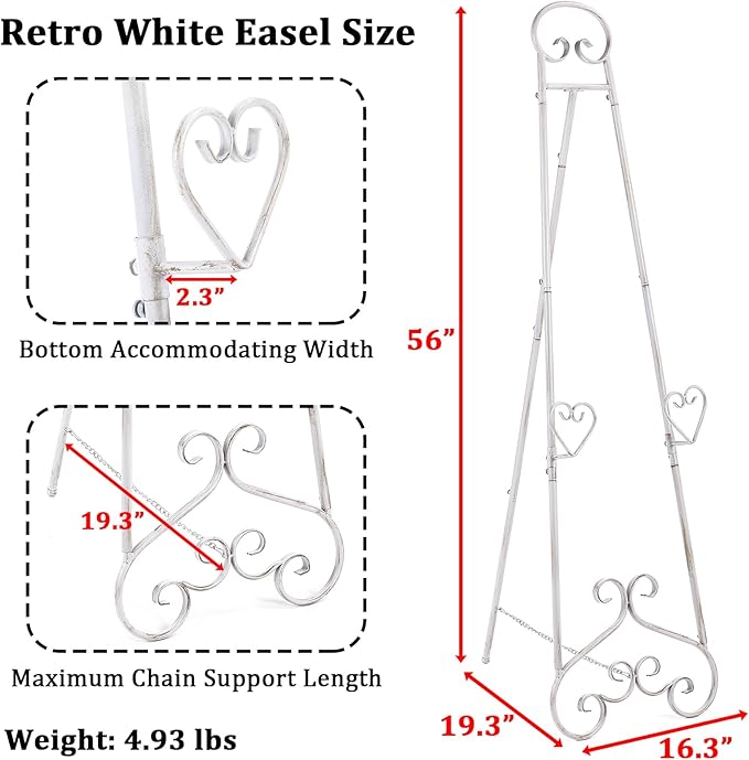 Extra Large Free Standing Adjustable Display Stand Easel - Image 3
