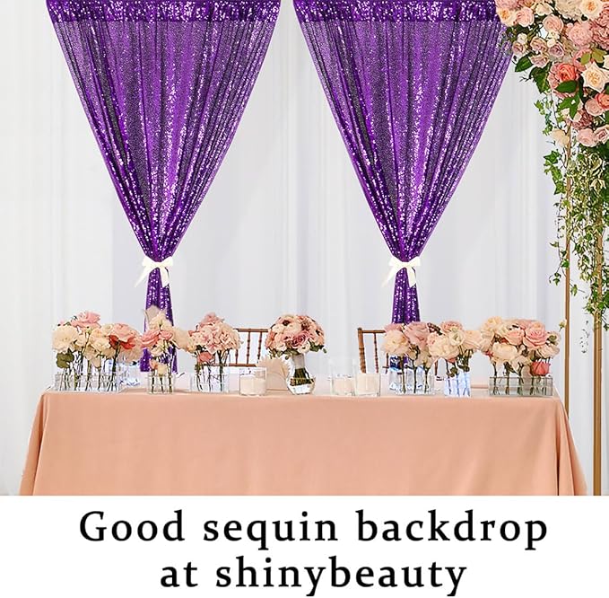 ShinyBeauty Premium Sequin Backdrop Curtain - Image 5