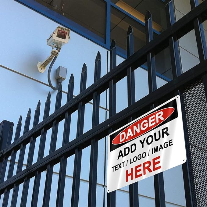 Custom Danger Signs Outdoor Metal - Image 3