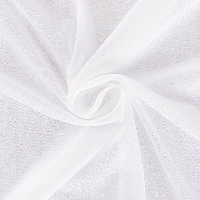 White Wedding Arch Draping Fabric 4 Panels 29" x 20 FT White Drapes - Image 6