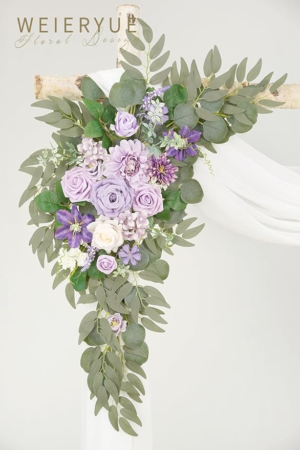 Artificial Wedding Arch Flowers Kit - Image 3