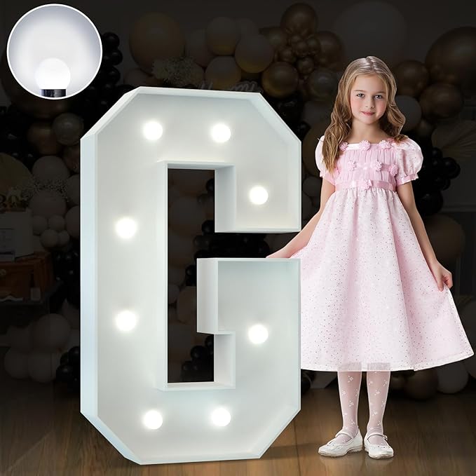 Marquee Letters 3 Feet Tall Large Light Up Letters Baby Shower Decorations by Letsmakeitimpressive