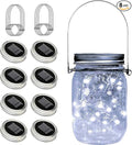 8 Pack Solar Fairy Star Firefly Jar Lid Lights by yeuago