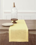 Solino Home Linen Yellow Table Runner 36 Inches by SolinoHome