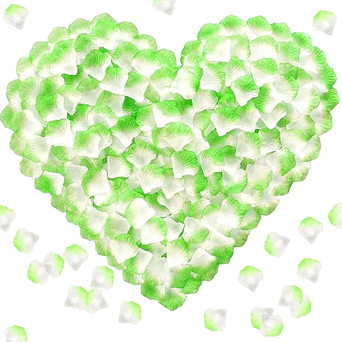 1000 Pieces Artificial Silk Rose Petals Flower Decoration Wedding Party by Pyrrhiax
