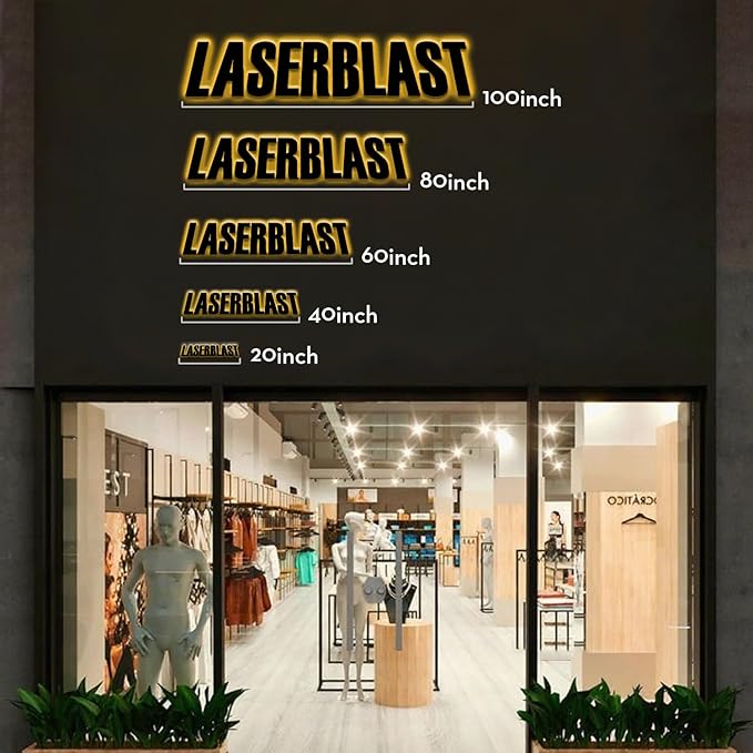 Custom Led Business Backlit Signage, Customizable 3d Laser Cut Metal Business - Image 6