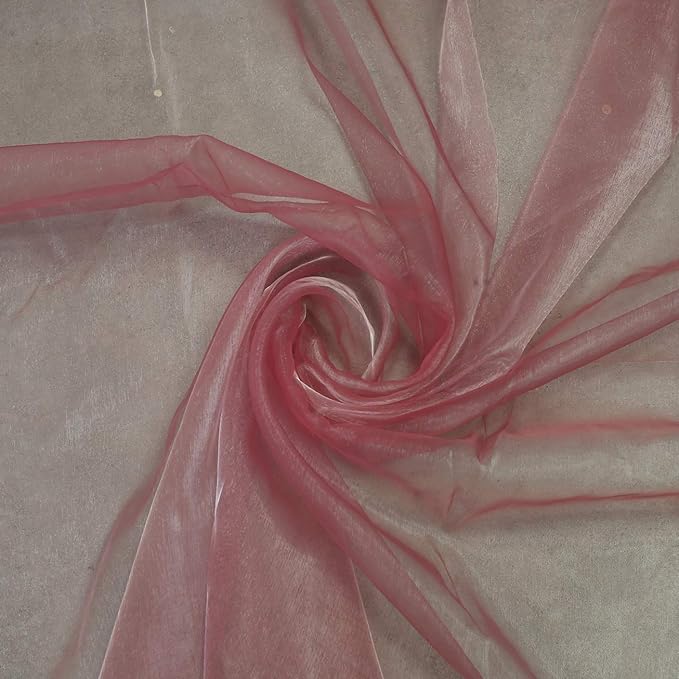 MDS Pack of 50 PCS Organza Chair Sashes Wider Dining Chair Bows Ribbon Tie Back - Image 9