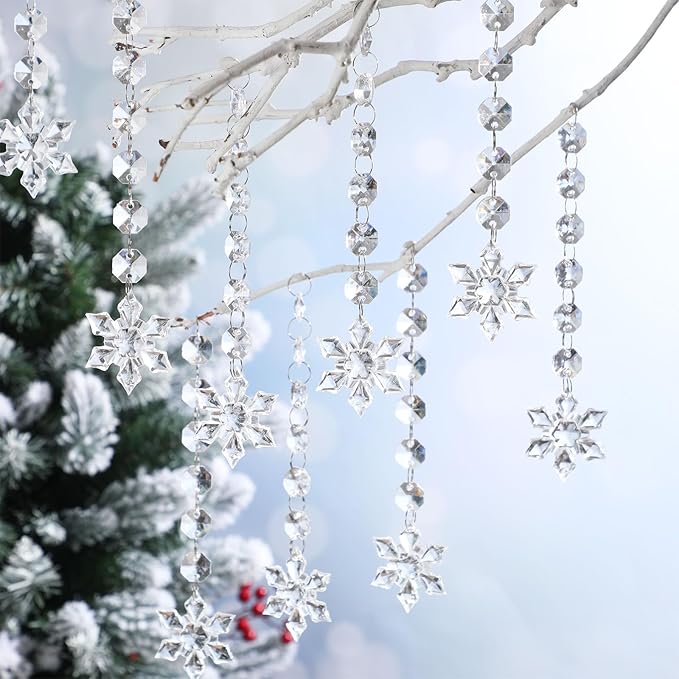 Nuenen 100 Pcs Acrylic Hanging Crystals - Image 6