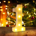 Marquee Numbers 1st First Birthday Decorations by funsky