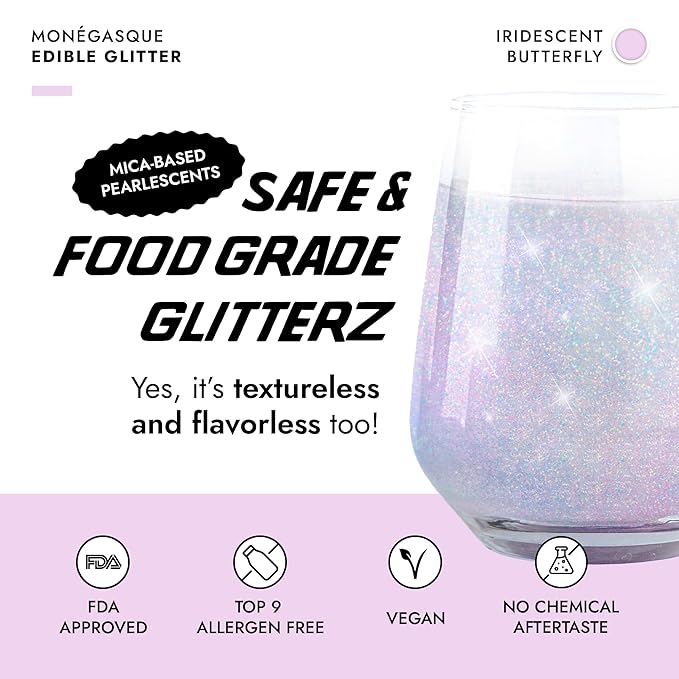 MONÉGASQUE Iridescent Edible Glitter - Image 3