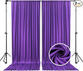 10 x 7 Feet Purple Backdrop Curtain by ZEBMOON