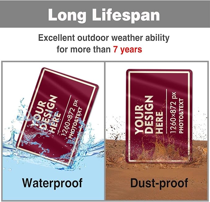Custom Signs Outdoor Metal Sign - Image 4