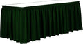 Ultimate Textile Pleat Polyester Fabric Table Skirt by UltimateTextile