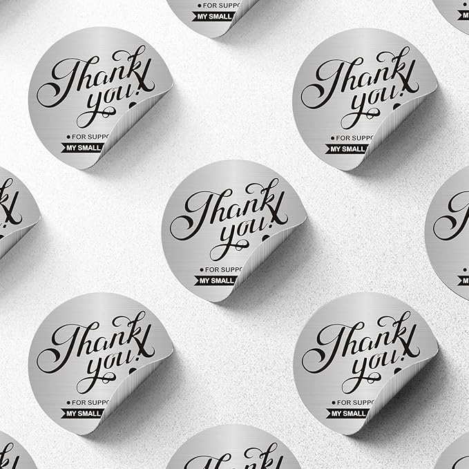 Custom Logo Stickers for Business, Personalised Logo Labels, Waterproof - Image 2