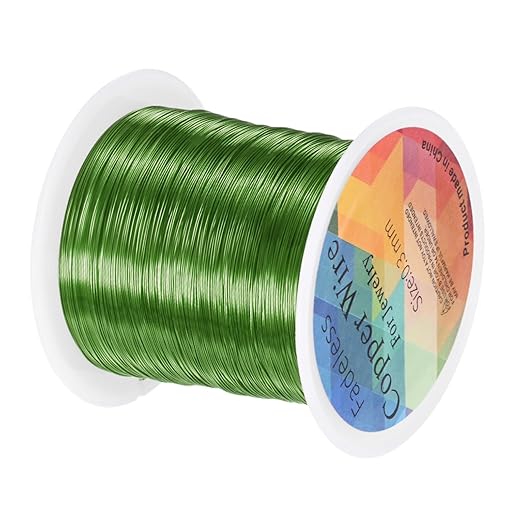 0.3mm Jewelry Wire, 28 Gauge 328FT Craft Wire Copper Beading Wire by MMETERXITY