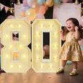 Marquee Light Up Numbers: 3FT Large Decorative Letters Signs by Unknown
