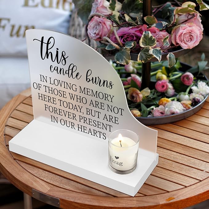 Wedding Remembrance-Sympathy Gifts Memorial Candle - Image 6