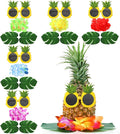 6 Sets Hawaiian Table Centerpieces Pineapple Luau Party Table Decorations by Rotatingpals