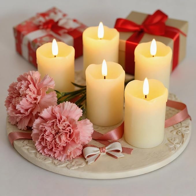 Lezonic Flameless Votive Candles Battery Operated - Image 5