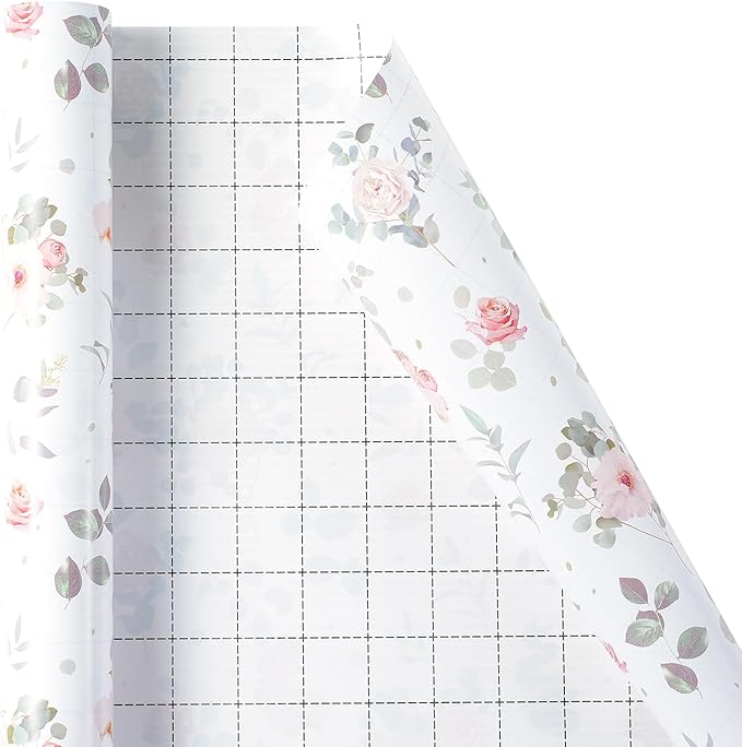 Ulmasinn Floral Wrapping Paper Roll - Image 2