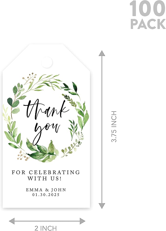 Andaz Press 100-Pack Personalized Thank You - Image 5