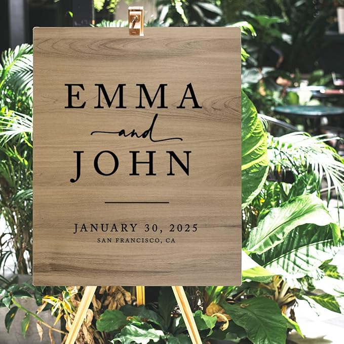 Andaz Press Large Wooden Welcome Sign - Image 4