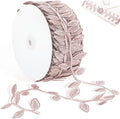 Naidiler Rose Gold Leaf Ribbon, Artificial Vines Leaves String Trim Ribbon Wild by NaidilerBeautifyYourLife